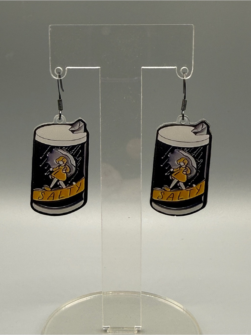 Salty Dangle Earrings - Handmade #E0500C